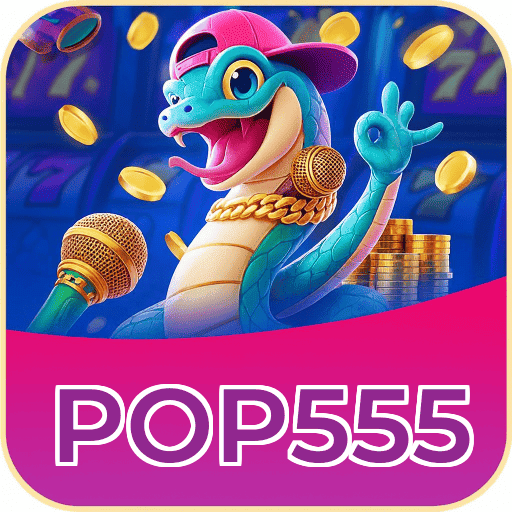 POP555 logo